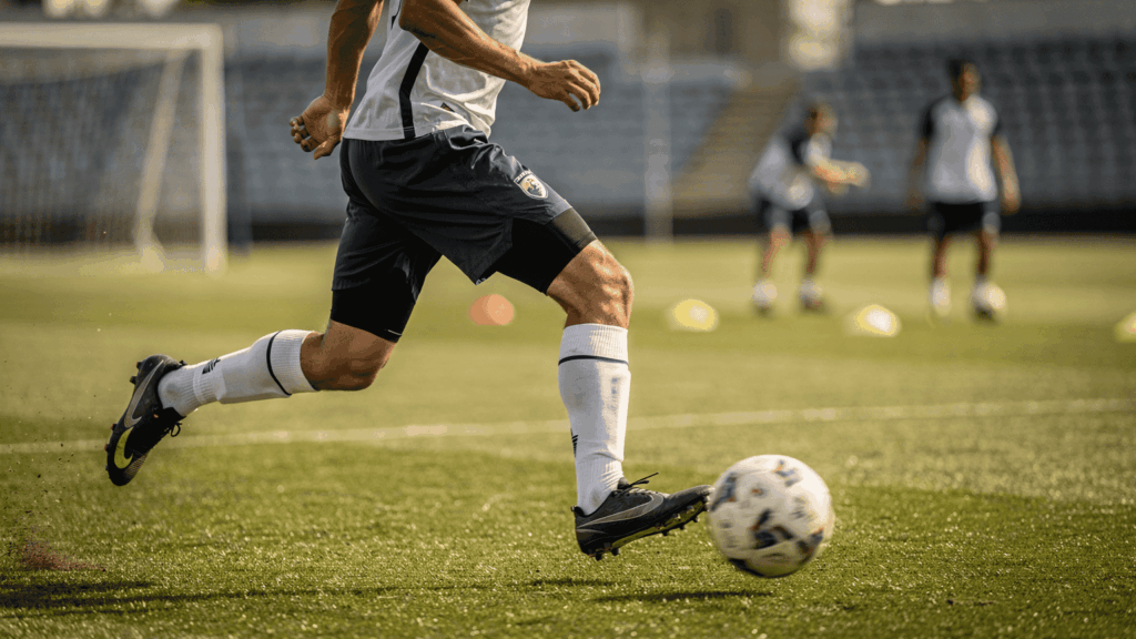 How compression shorts support performance in soccer