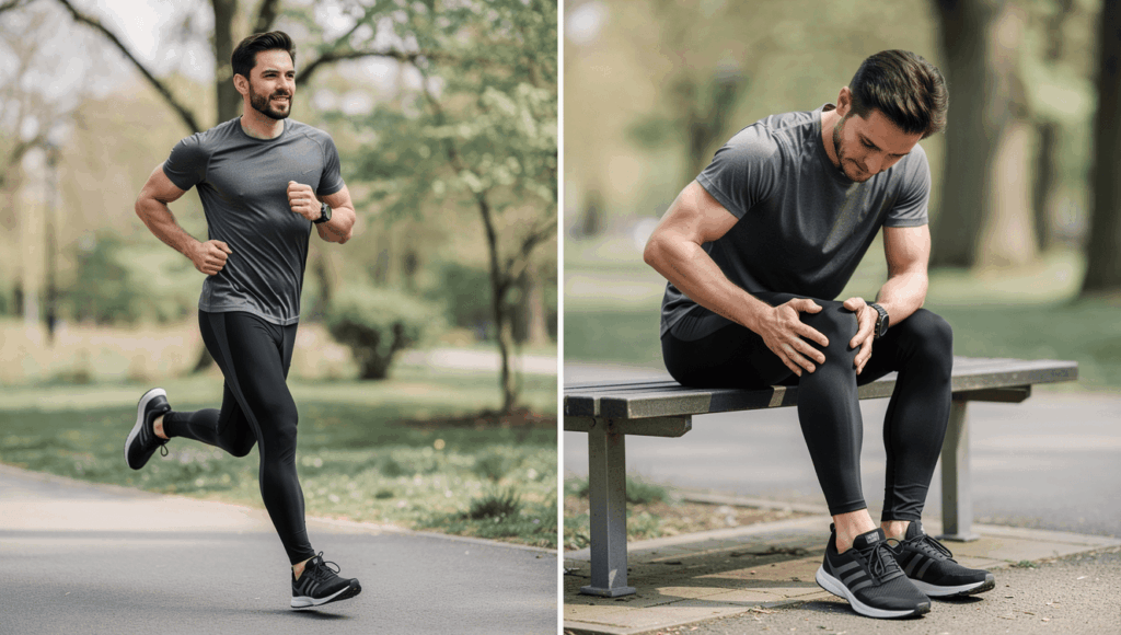 Should you wear compression pants during or after exercise